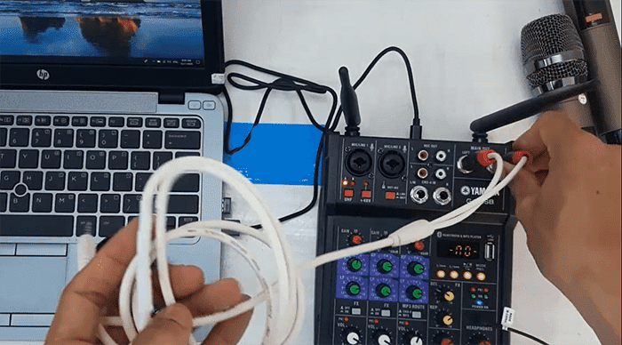 Kết nối mixer với các thiết bị