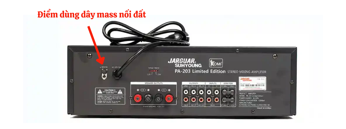 điểm nối tiếp đất