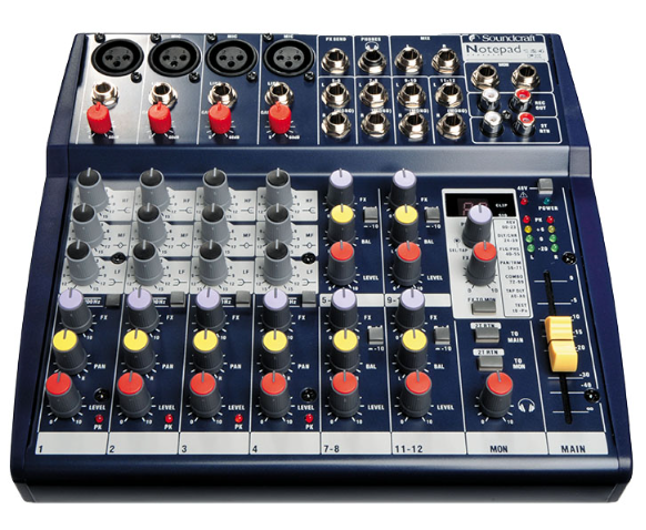 
Mixer-Soundcraft-NOTEPAD124FX
