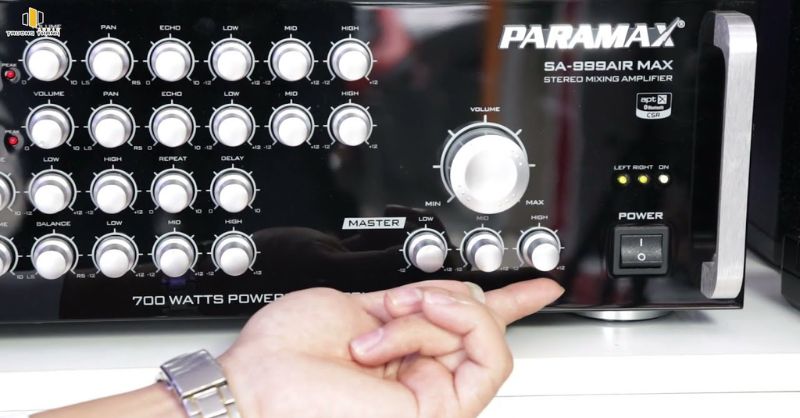 Dịch vụ sửa amply Paramax uy tín, chuyên nghiệp tại Nova Việt Nam - Sửa Amply Paramax