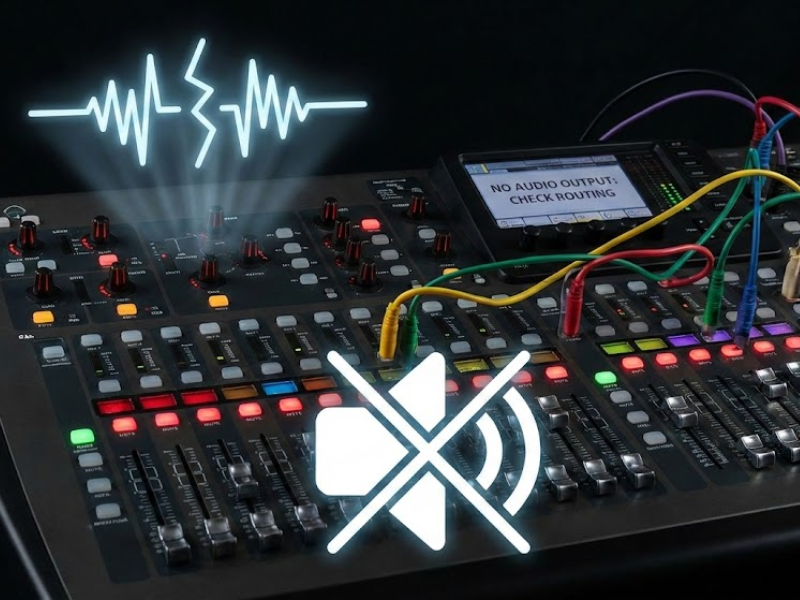 Hướng dẫn khắc phục sự cố màn hình theo từng dòng Digital Mixer phổ biến - Màn Hình Digital Mixer Bị Đơ