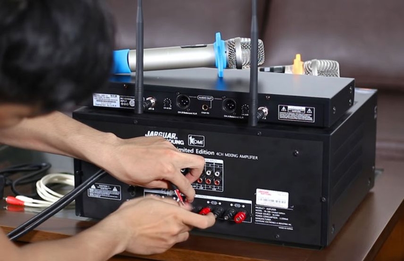Khu vực hỗ trợ sửa chữa amply Arirang của Nova Việt Nam - Sửa Amply Arirang